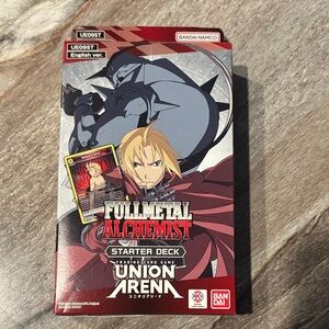 Bandai Fullmetal Alchemist Union Arena Starter Deck - Red